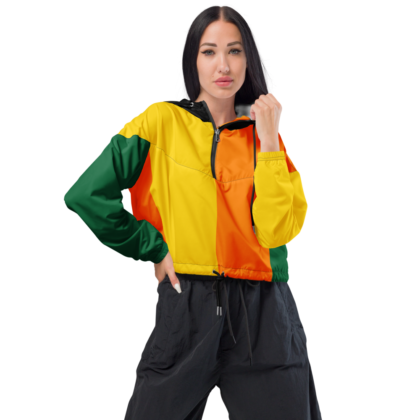 Women’s cropped windbreaker